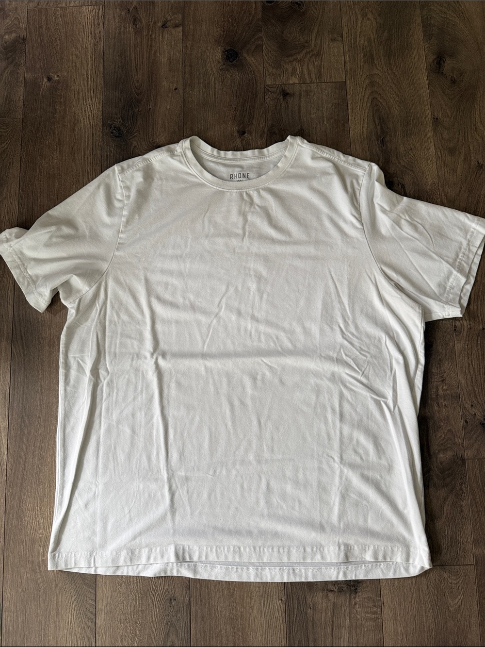 RHONE Short-Sleeve Crew Tee in White